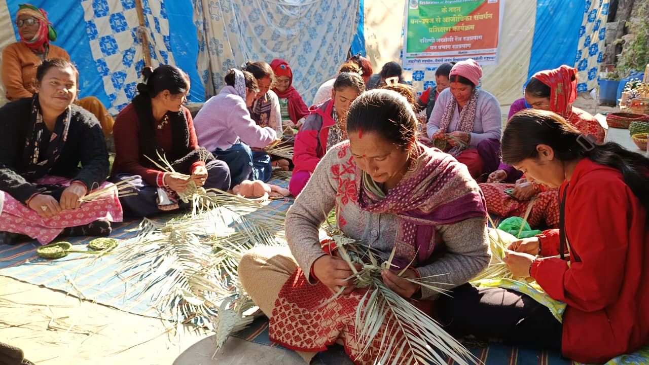 पर्यावरण और आय का संगम: रुद्रप्रयाग में वन उपज आधारित हस्तशिल्प प्रशिक्षण ने दी नई उम्मीद, देखें वीडियो
