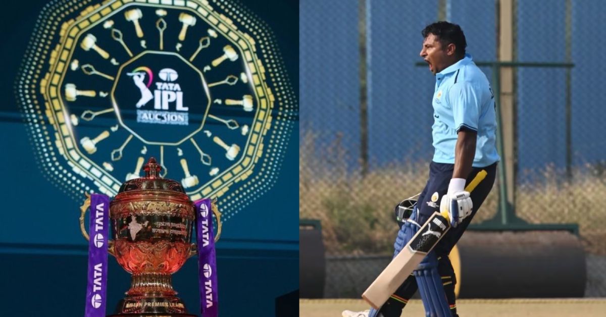 सिर्फ 15 गेंद में 74 रन! IPL 2026 मिनी ऑक्शन से पहले सरफराज खान का कोहराम, फ्रेंचाइज़ियों पर जानिये ये नया अपडेट