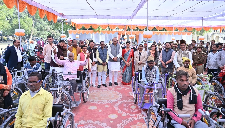 रायबरेली में सामाजिक अधिकारिता शिविर! 452 दिव्यांगजनों को मिले 896 सहायक उपकरण
