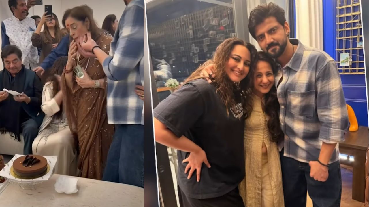 सोनाक्षी सिन्हा ने पिता शत्रुघ्न सिन्हा और पति जहीर इकबाल का साथ में मनाया जन्मदिन, देखें Viral Video