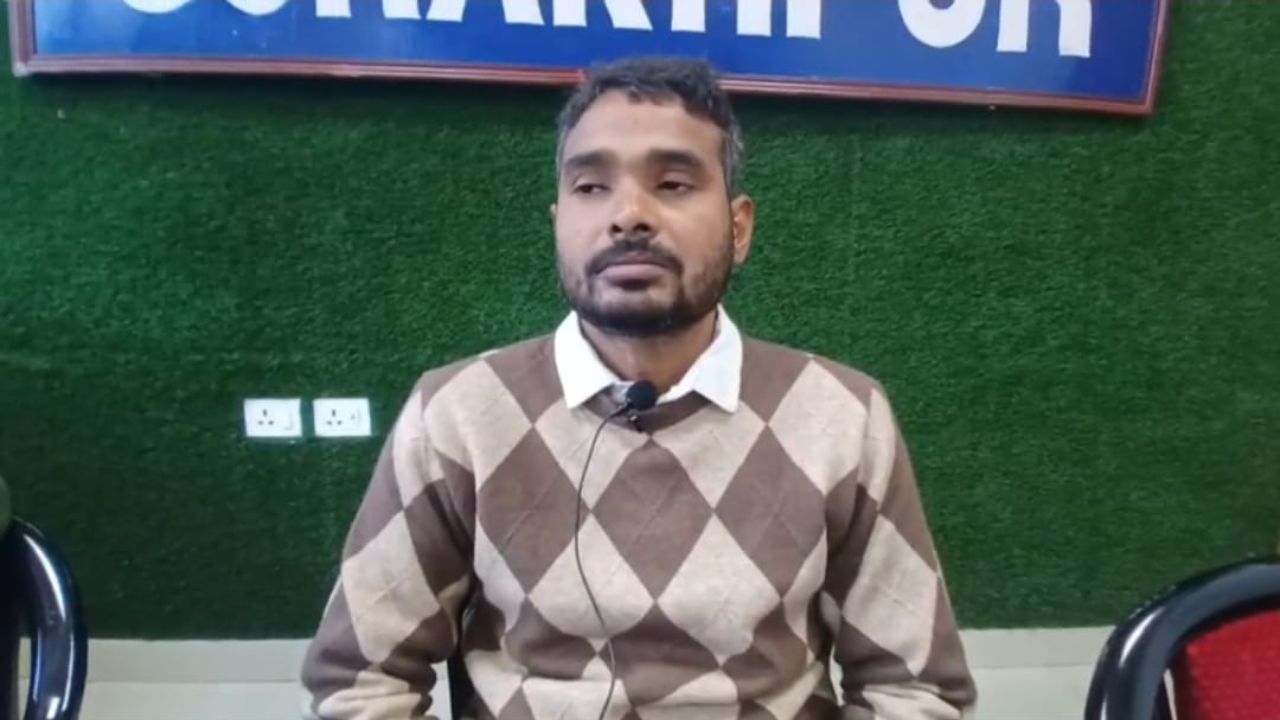 गोरखपुर में पत्नी से प्रताड़ित पति का आरोप, प्रेस वार्ता कर लगाई न्याय की गुहार