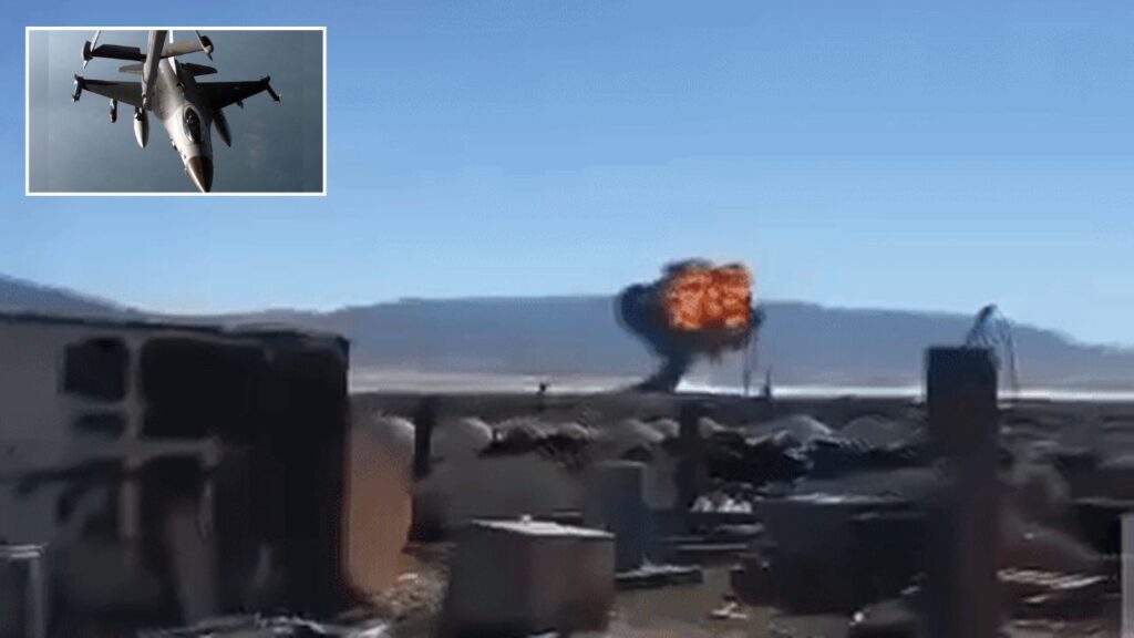 US F-16 Crash