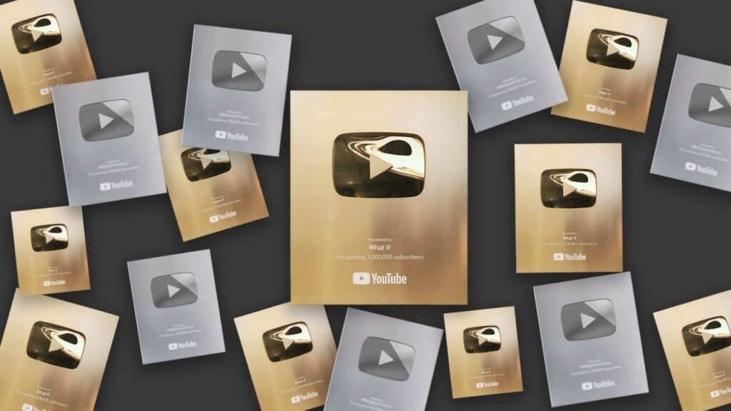 YouTube Silver Play Button