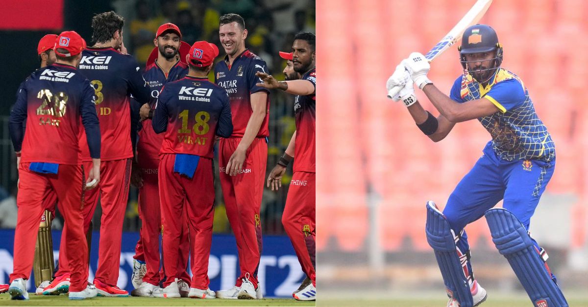 6,6,6,6,… मिनी ऑक्शन से पहले RCB के स्टार प्लेयर का गरजा बल्ला, सिर्फ़ 45 बॉल में ठोकी सेंचुरी