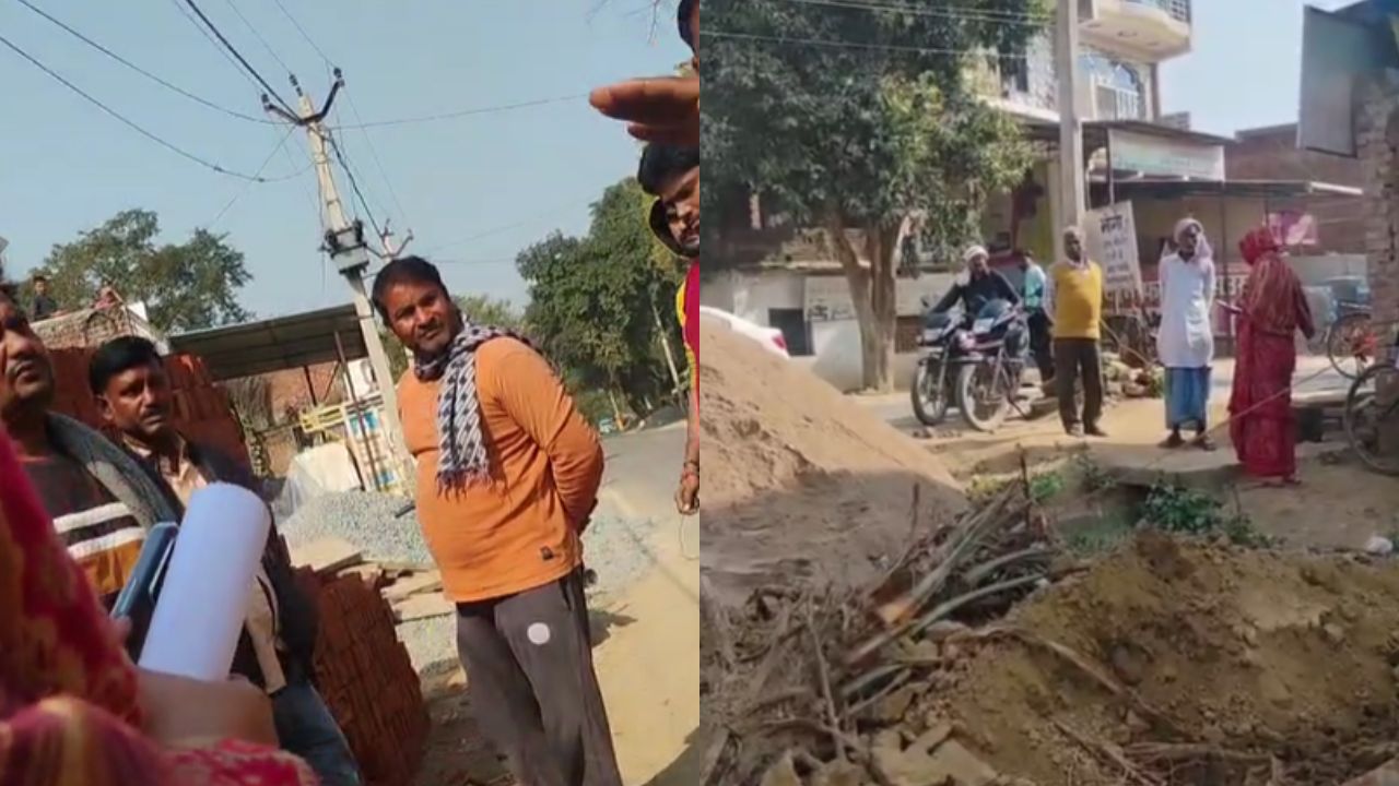 फतेहपुर में दबंग की करतूत वायरल: महिलाओं को जूते से मारने की धमकी, थाने को पैसे से खरीदने का दावा