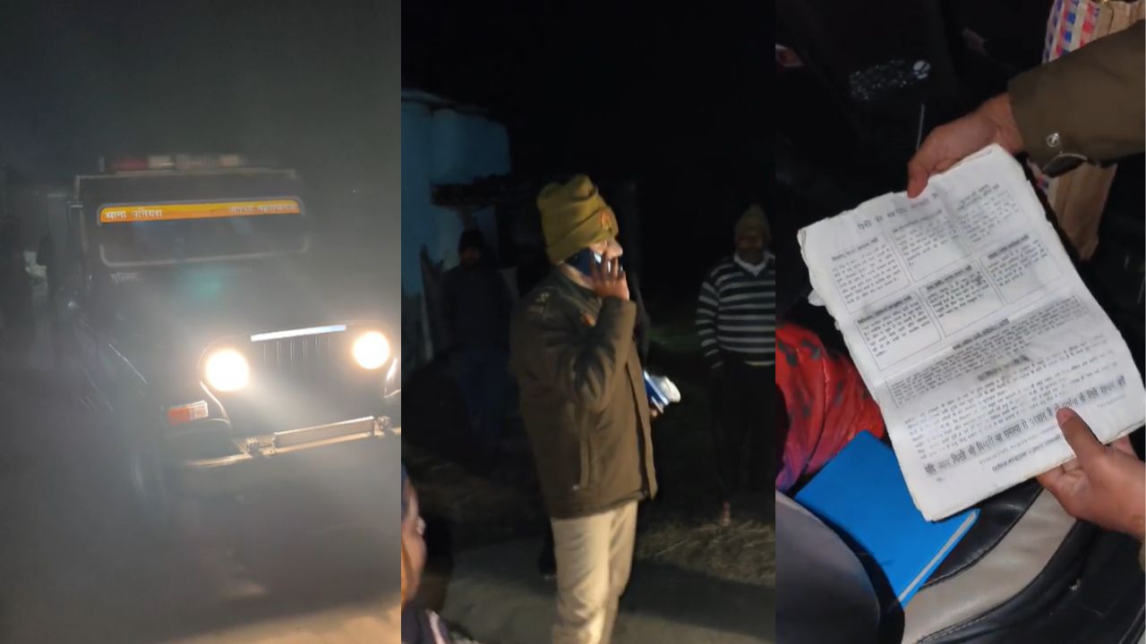 संदिग्ध मतांतरण की सूचना से गांव में हड़कंप, पुलिस ने मारा छापा; हिरासत में चार लोग