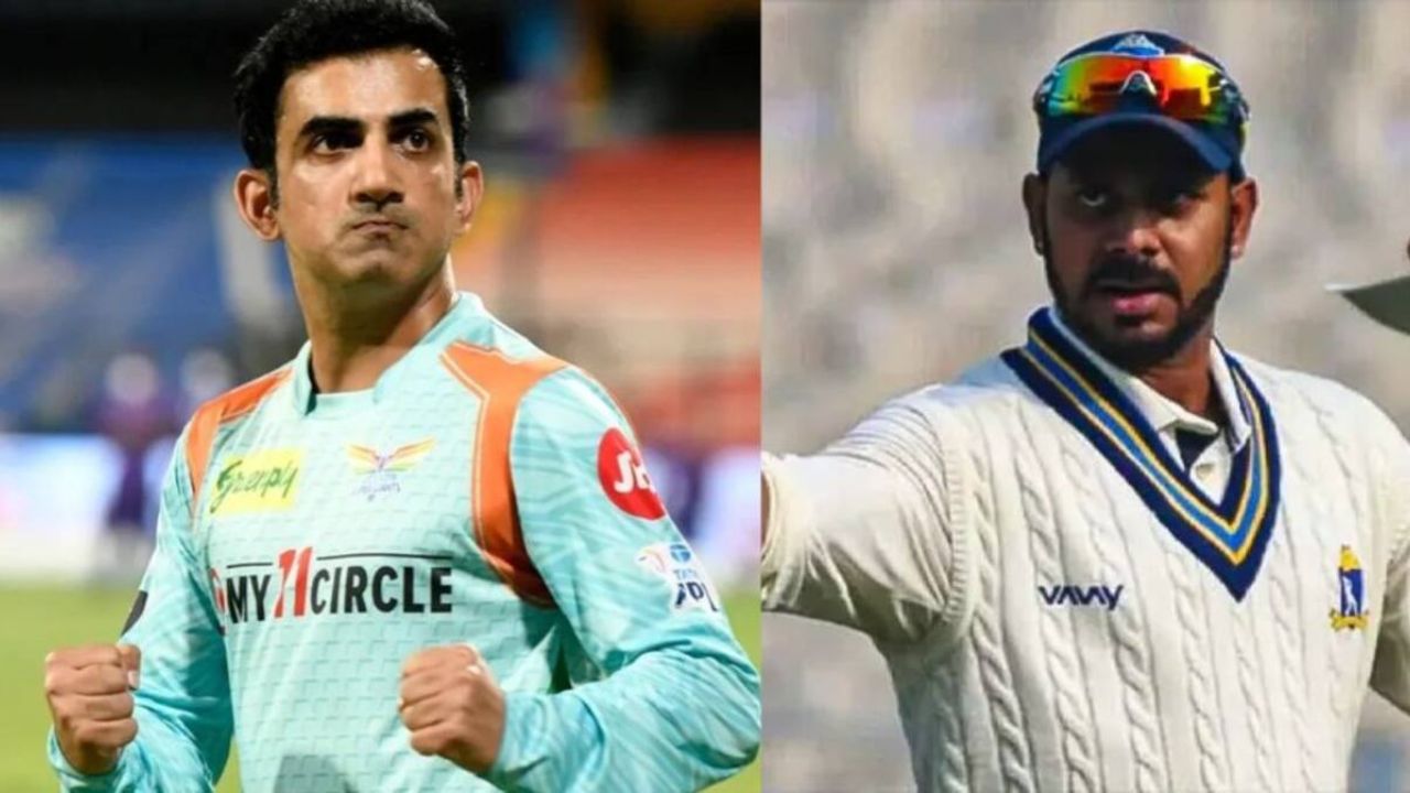 Manoj Tiwari and Gautam Gambhir had a fierce fight.