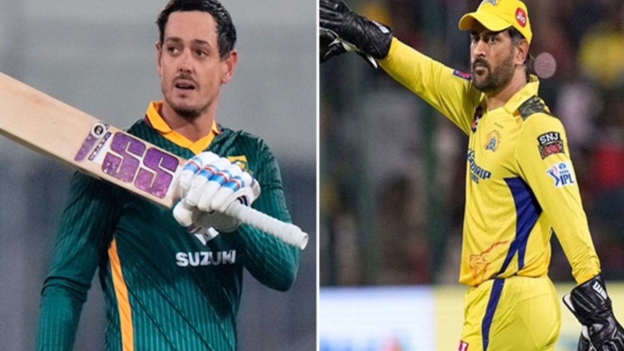 क्विंटन डिकॉक ने शतक मार कर रचा इतिहास, विकेटकीपर बल्लेबाजों में धोनी को छोड़ा पीछे