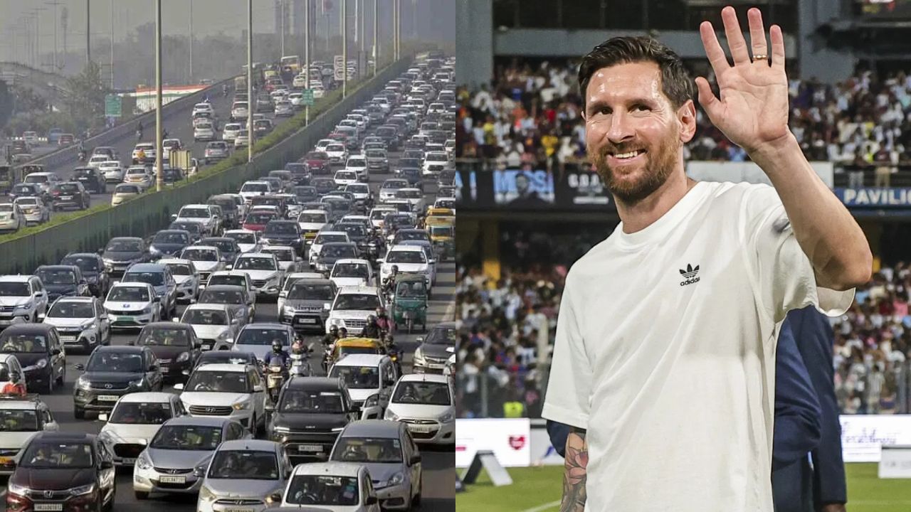 Messi Delhi Tour: मेसी के दिल्ली आगमन से पहले ट्रैफिक अलर्ट, जानिए पूरे डायवर्जन प्लान