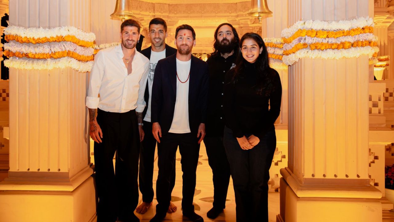 स्टार फुटबॉलर पर चढ़ा भारतीय रंग, वनतारा में दिखा मेसी का नया अवतार- देखें Photos