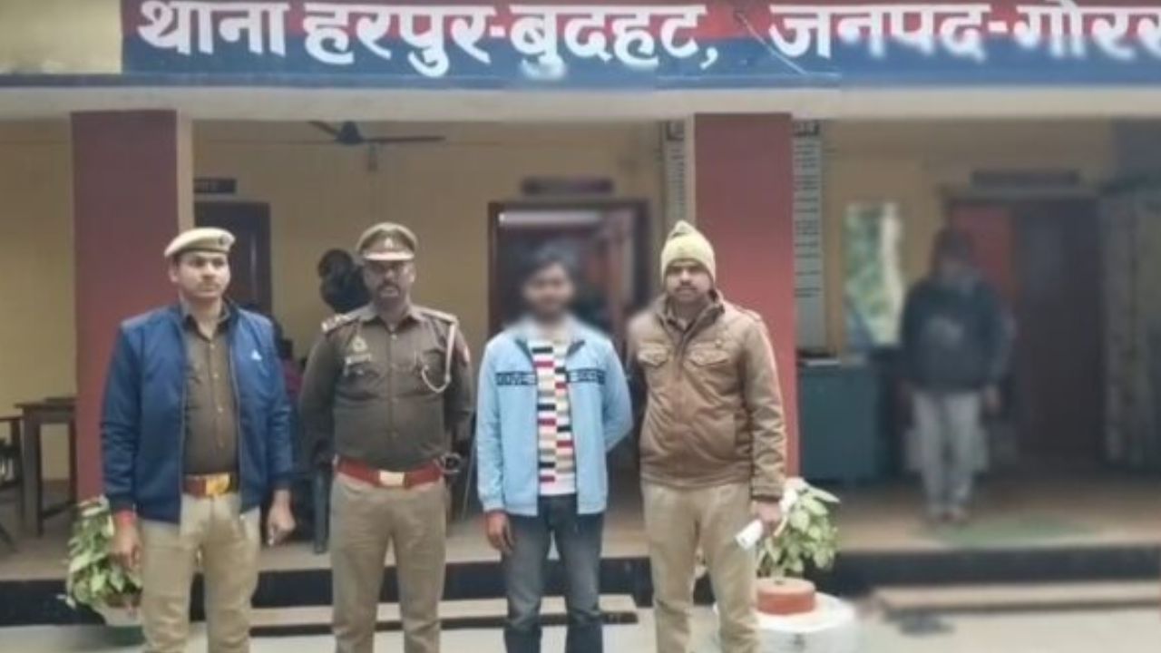 गोरखपुर में गैंगस्टर गिरफ्तार, लूट और डकैती में 25 हजार का था इनामी