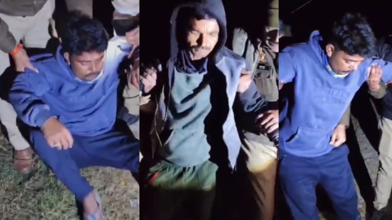 कानपुर में फायरिंग कर भाग रहे गौ तस्कर, पुलिस ने दो को किया लगड़ा