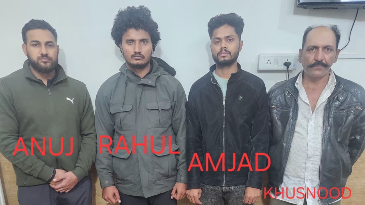 यूपी STF के आगे बड़े-बड़े अपराधियों की टूटी कमर, गांजा तस्करों का नेटवर्क ध्वस्त, हापुड़ में 60 लाख का माल पकड़ा