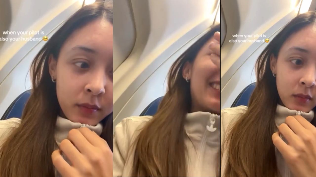 फ्लाइट में पायलट ने पत्नी का कराया खास परिचय, यात्रियों के चेहरे पर आई मुस्कान; Viral Video ने जीता दिल