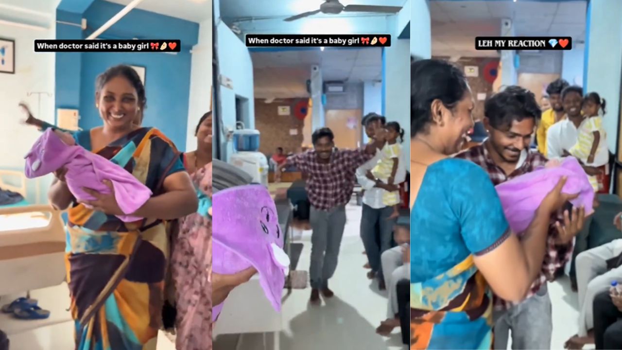 बेटी के जन्म पर पिता ने रहमान डकैत के स्टाइल में किया डांस, ‘FA9LA’ गाने पर अस्पताल में झूमा, देखें Viral Video