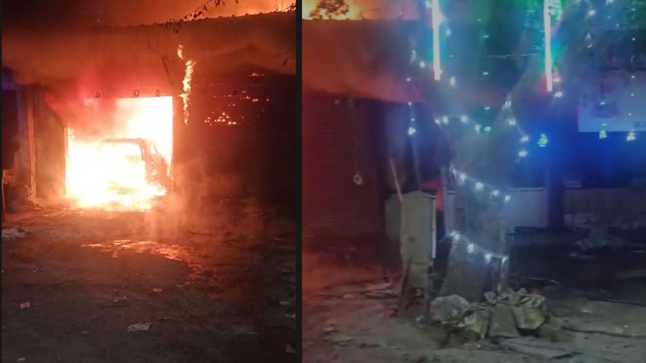 Agra News: परचूनी की दुकान से गोदाम तक फैली आग; जानें कैसे पाया गया काबू?