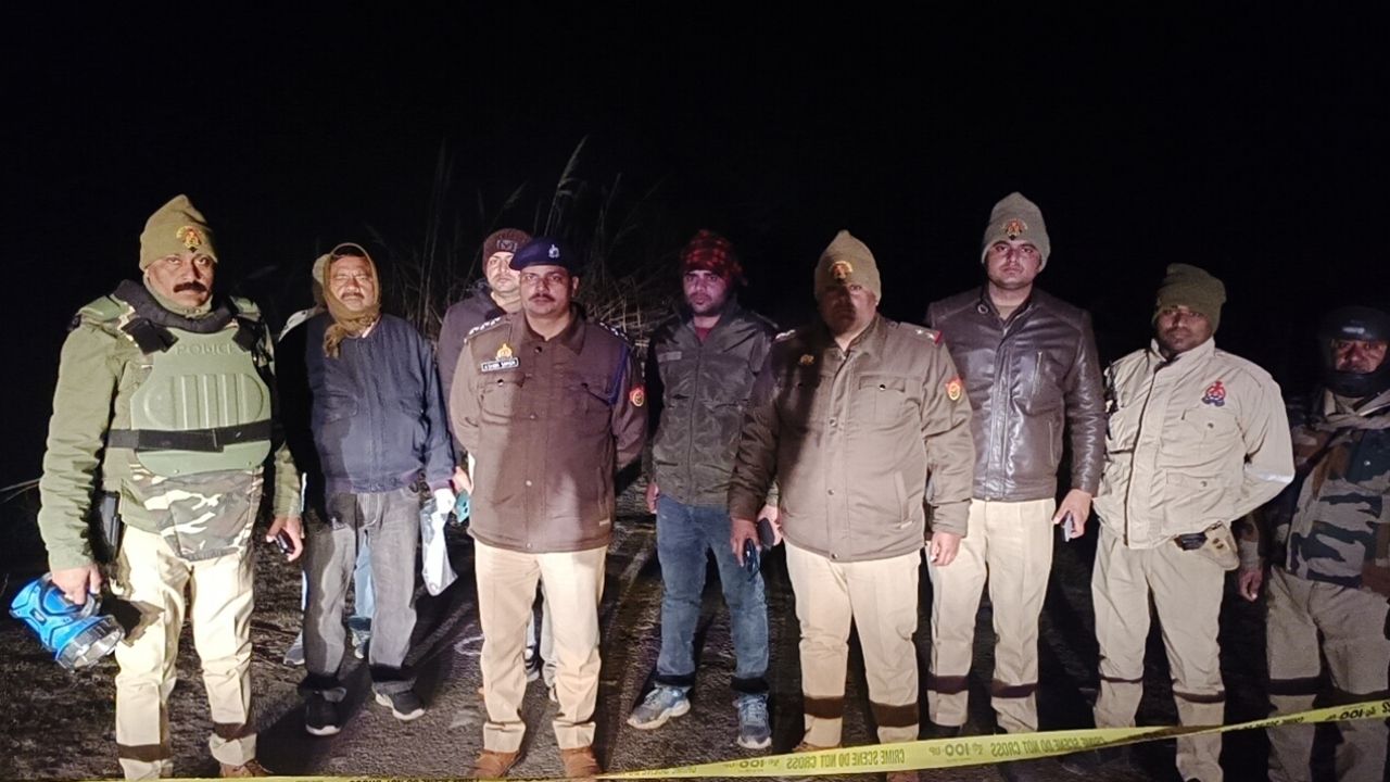 औरैया की गश्त बनी मुठभेड़, फायरिंग के बाद बदमाश घायल; क्या था पूरा मामला?