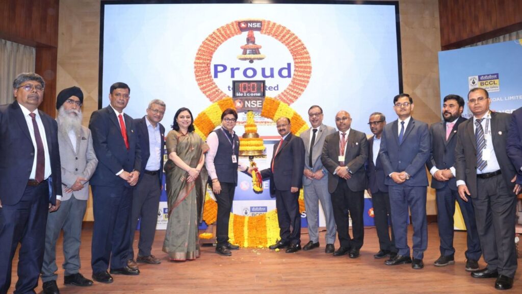 BCCL Shares Listed on Mumbai Stock Exchange 