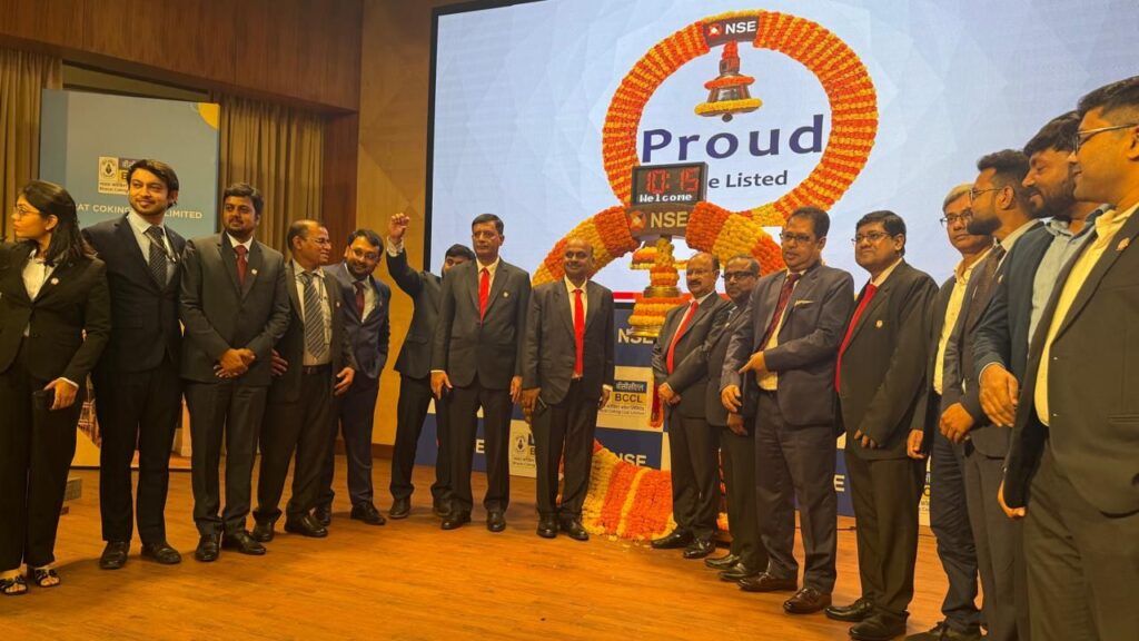 BCCL Shares Listed on Mumbai Stock Exchange 