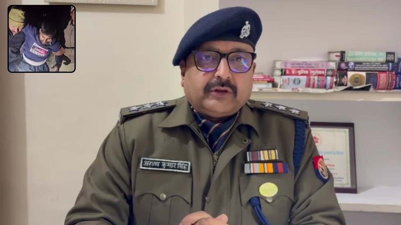 Encounter In UP: एक बाइक, दो संदिग्ध और अचानक देर रात तड़तड़ाई गोलियां, इलाके में मचा हड़कंप