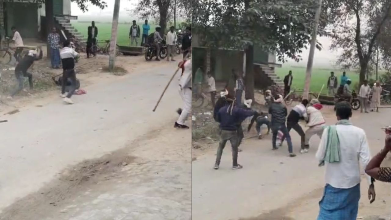 चंदौली की सड़क पर हुई हिंसक वारदात, लाठी-डंडों से पिटते युवक को देख कांप उठेंगे आप; देखें Viral Video