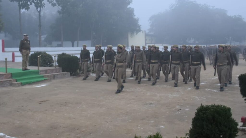 Etah Police Parade