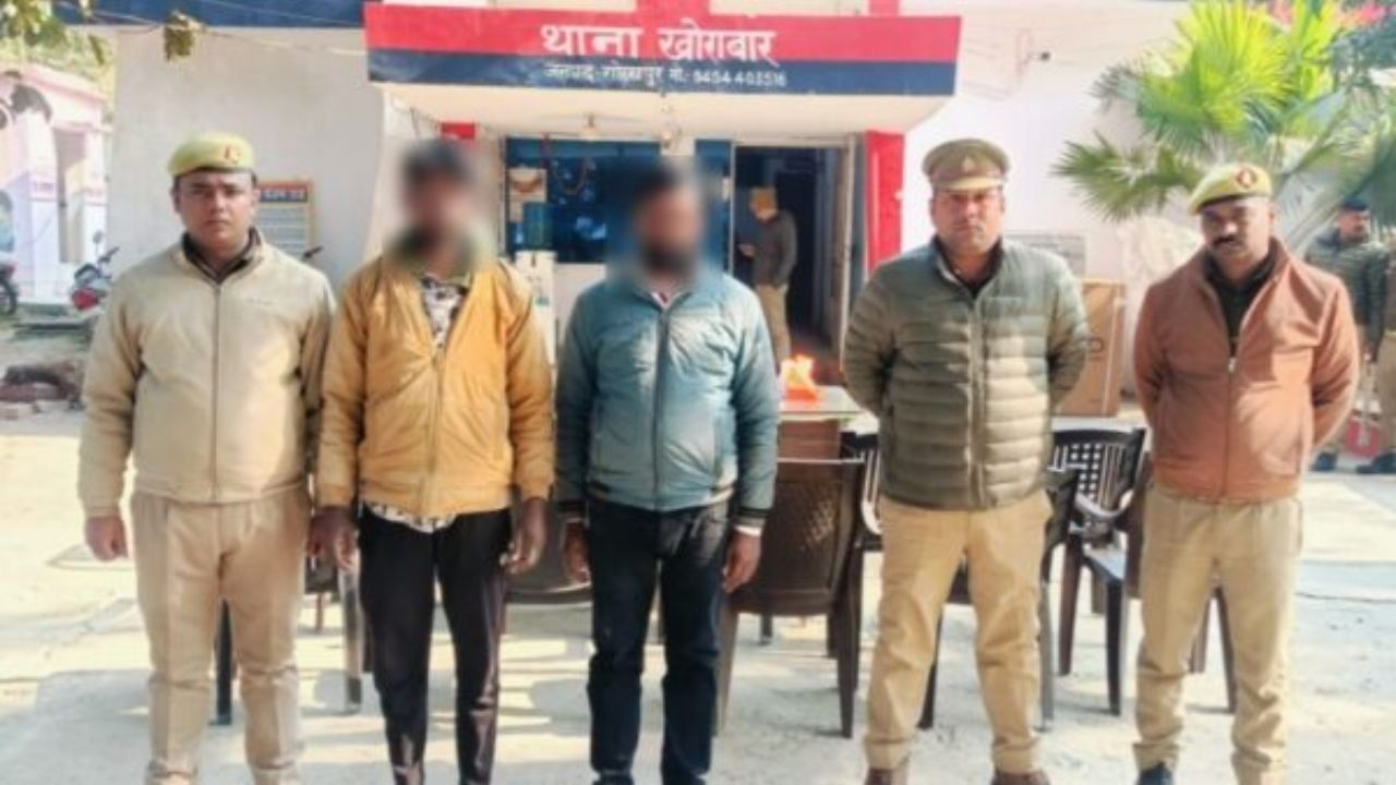 Gorakhpur News: खोराबार में हत्या के प्रयास का सनसनीखेज मामला, दो आरोपी गिरफ्तार