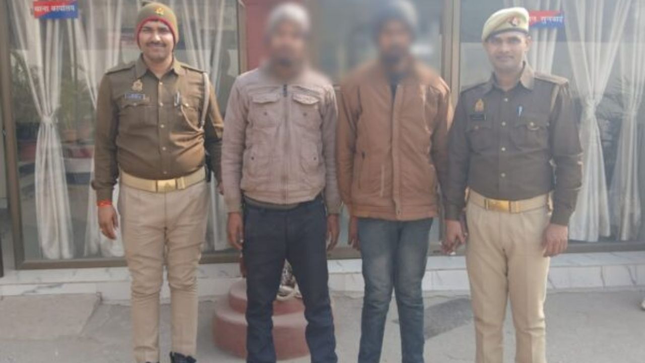 गोरखपुर में वाहन चोरी पर पुलिस का शिकंजा, दो शातिर वाहन चोर गिरफ्तार