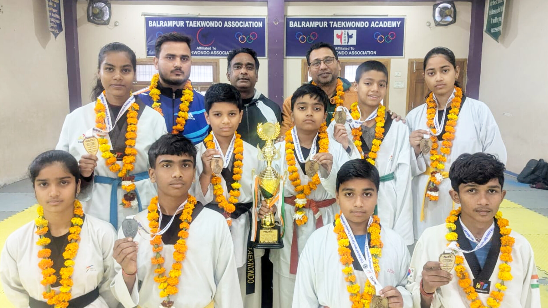 Uttar Pradesh: बलरामपुर के ताइक्वांडो खिलाड़ियों ने जिले का नाम किया रौशन, 8 पदक जीते