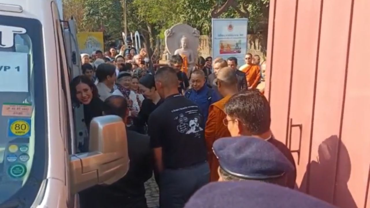 Maharajganj: थाईलैंड की महारानी सोनौली बॉर्डर के रास्ते पहुंची लुंबिनी