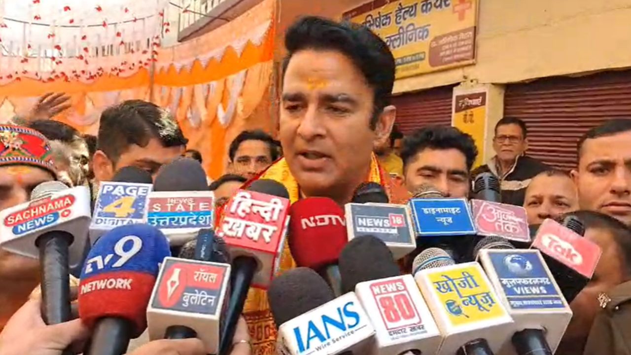 मुजफ्फरनगर में संगीत सोम बोले- अतुल प्रधान हमारा छोटा भाई, मीट ले आते…Video