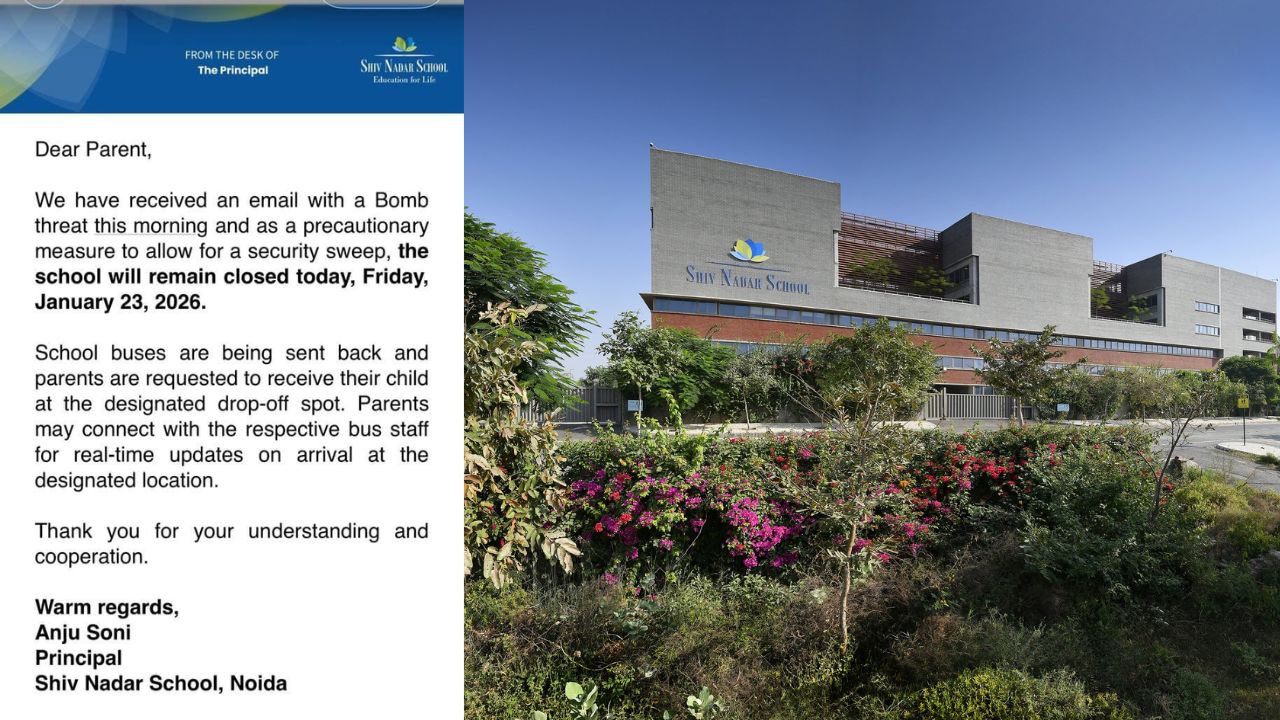 Noida News: सेक्टर-168 स्थित स्कूल को बम से उड़ाने की धमकी, पुलिस ने चलाया सर्च ऑपरेशन