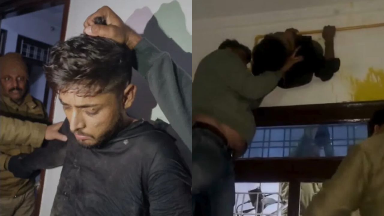 किस्मत ने दिया धोखा: चोरी करने गया चोर बन गया तमाशा, इंटरनेट पर Video Viral