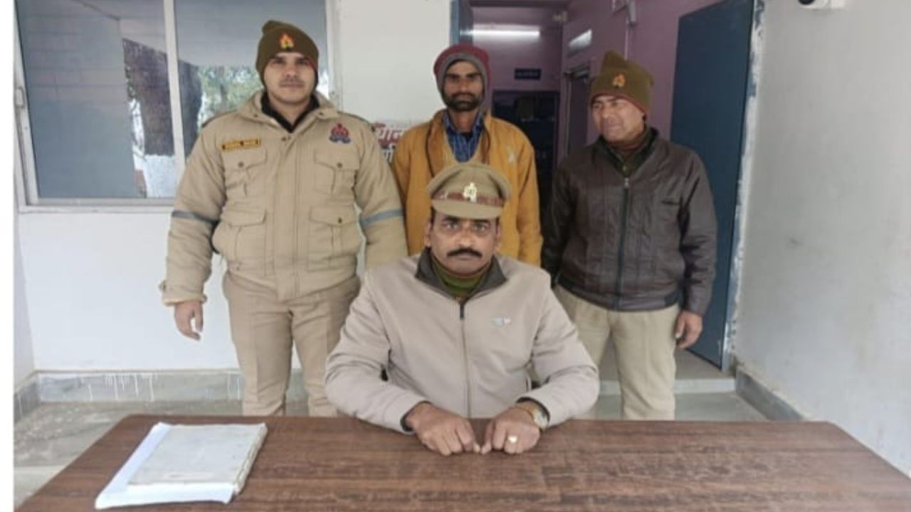मैनपुरी में फरार अभियुक्त की गिरफ्तारी से हड़कंप, पुलिस का कड़ा एक्शन