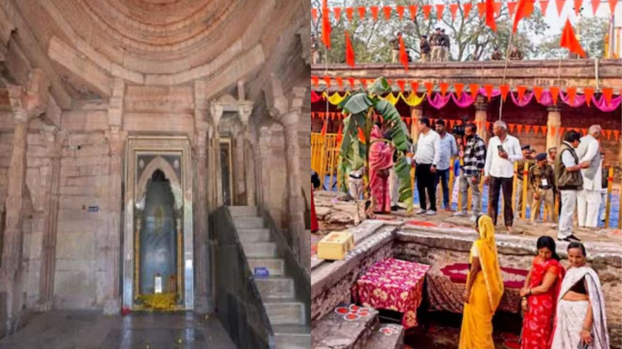 Basant Panchami In Dhar: बसंत पंचमी पर धार की भोजशाला में कड़ी सुरक्षा, पूजा और नमाज दोनों की व्यवस्था