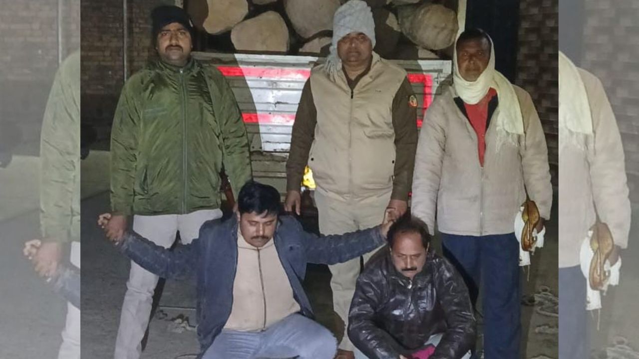 Maharajganj: मधवलिया रेंज में वन विभाग की बड़ी कार्रवाई, दो वन माफिया गिरफ्तार