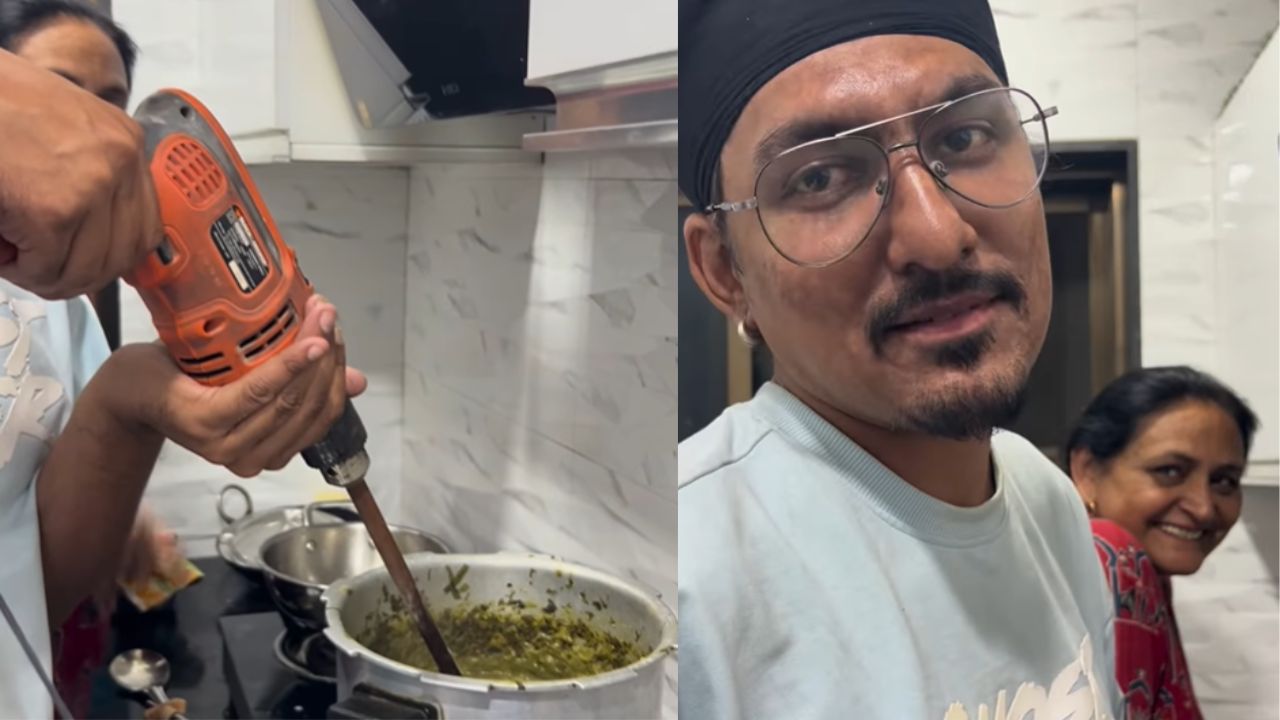 हाथ से पीसने की मेहनत खत्म! इंस्टाग्राम पर वायरल हुआ ड्रिल-साग बनाने का वीडियो, क्या आपने देखा ?