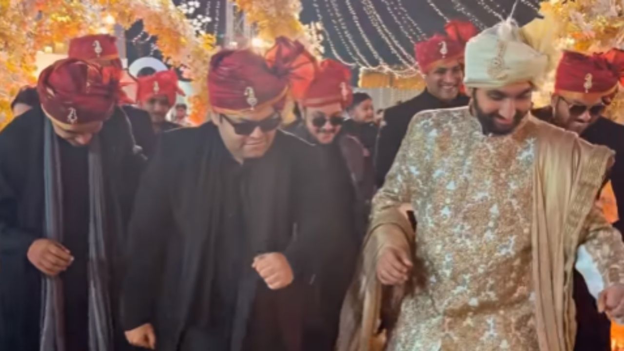 दूल्हा या फिल्मी हीरो? FA9LA गाने पर सोशल मीडिया पर छाई स्टाइलिश एंट्री, यूजर्स हुए फिदा; देखें Viral Video