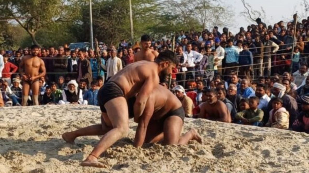 रायबरेली में राष्ट्रीय दंगल प्रतियोगिता का आयोजन, महिला पहलवानों ने दिखाया जलवा