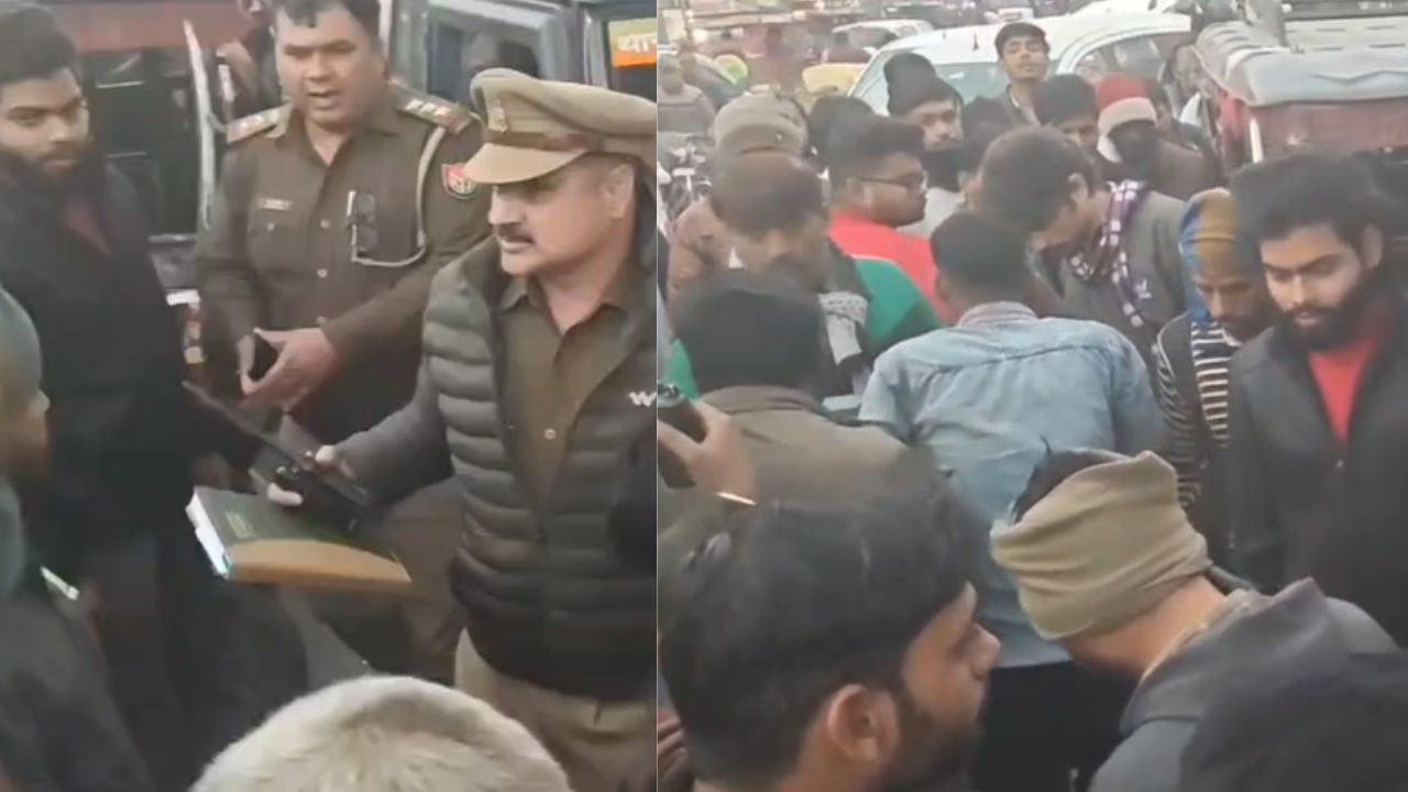 एटा में बेलगाम रफ्तार का कहर, पुलिस गाड़ी और ई-रिक्शा को मारी टक्कर, मचा हड़कंप
