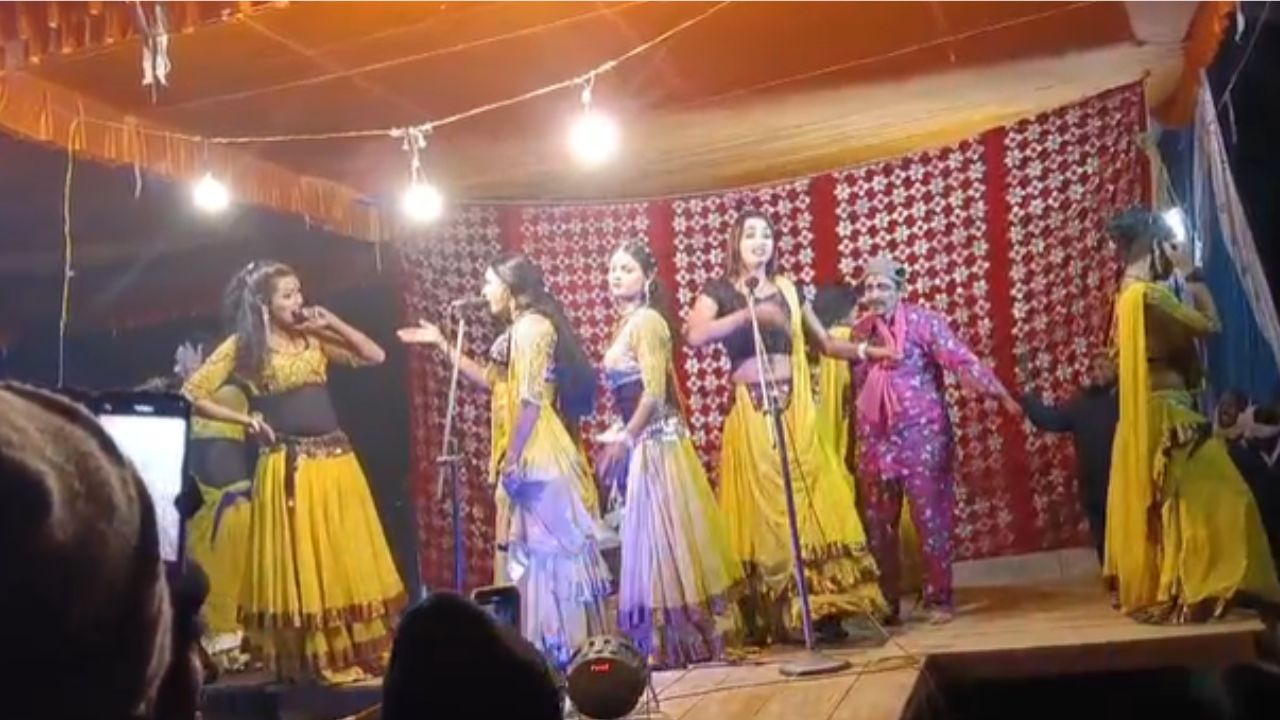 देवरिया में शिक्षा के मंदिर में अश्लीलता का तांडव, स्कूल परिसर बना डांस फ्लोर, सिस्टम पर उठे सवाल