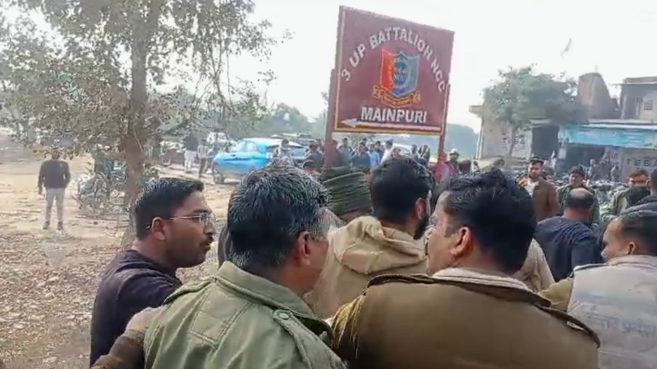 जमीन के झगड़े में मैनपुरी में बवाल, एसडीएम को संभालने पड़े हालात, खूब चले लाठी-डंडे चले