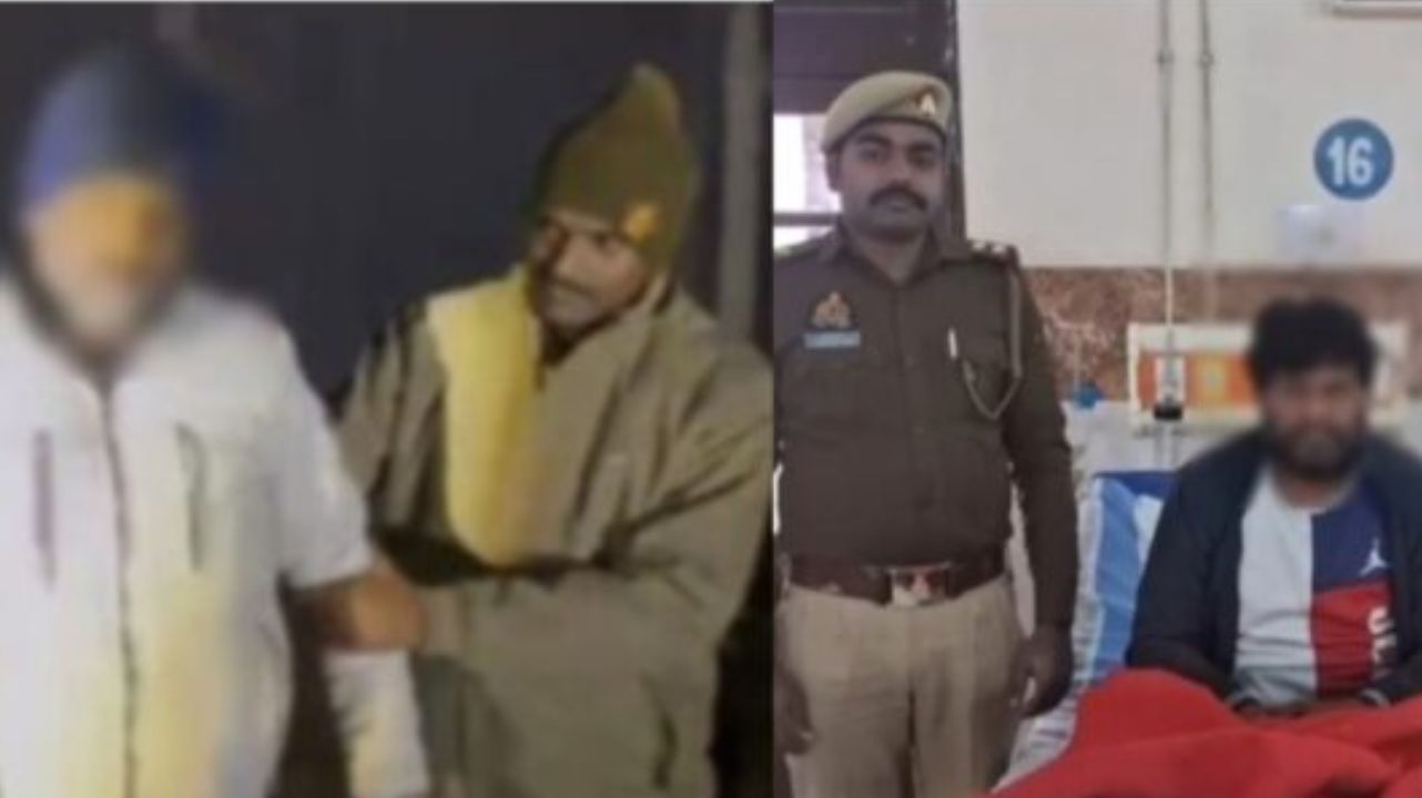 गोरखपुर में डकैती: पुलिस ने मुठभेड़ में किया लगड़ा, बंधक बनाकर तमंचे से हमला