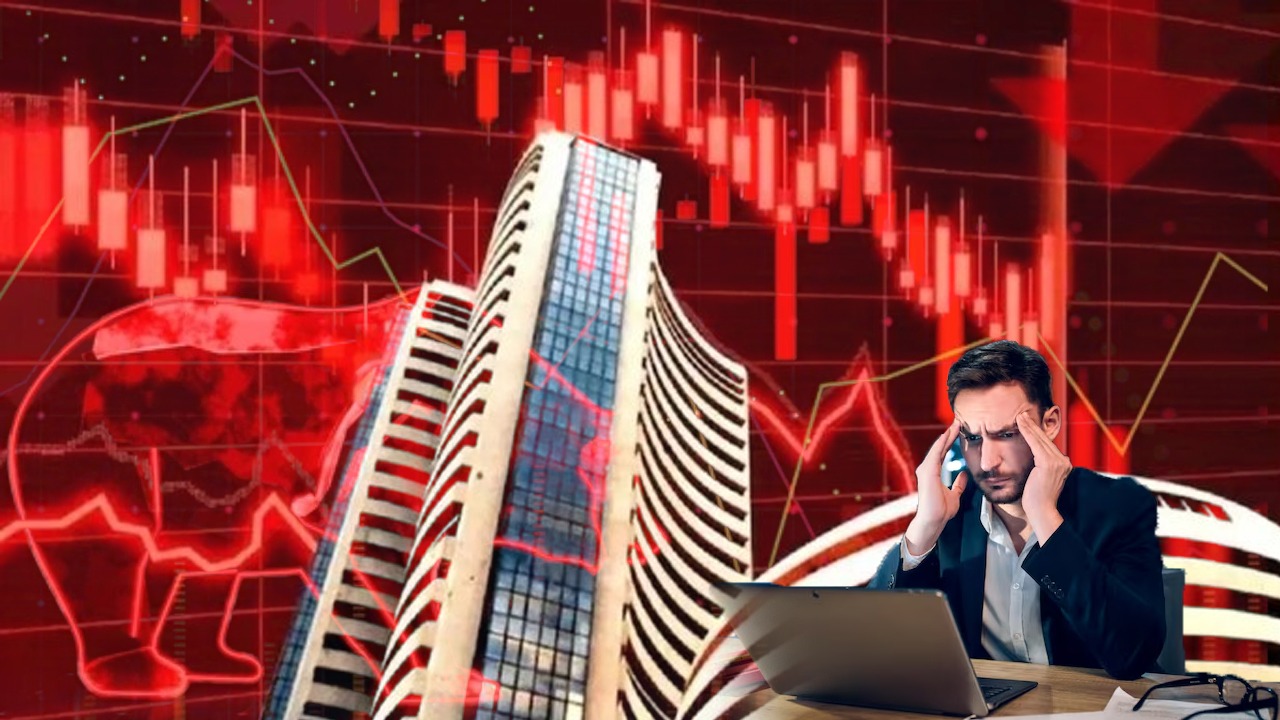 Share Market Today: शेयर बाजार लाल, जानें क्या है सेंसेक्स-निफ्टी में गिरावट के कारण
