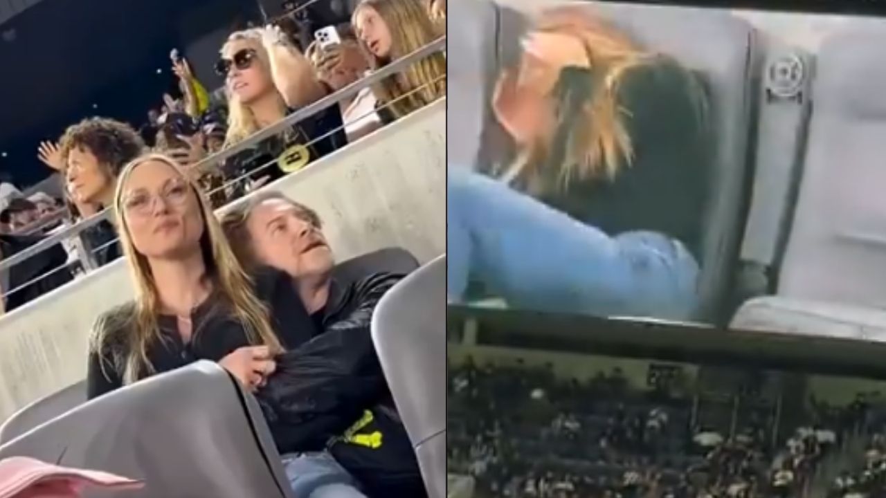 मैच देखने गए थे कपल, अचानक कैमरा फोकस में आया और हो गया सबके सामने बड़ा खुलासा, देखिए Viral Video