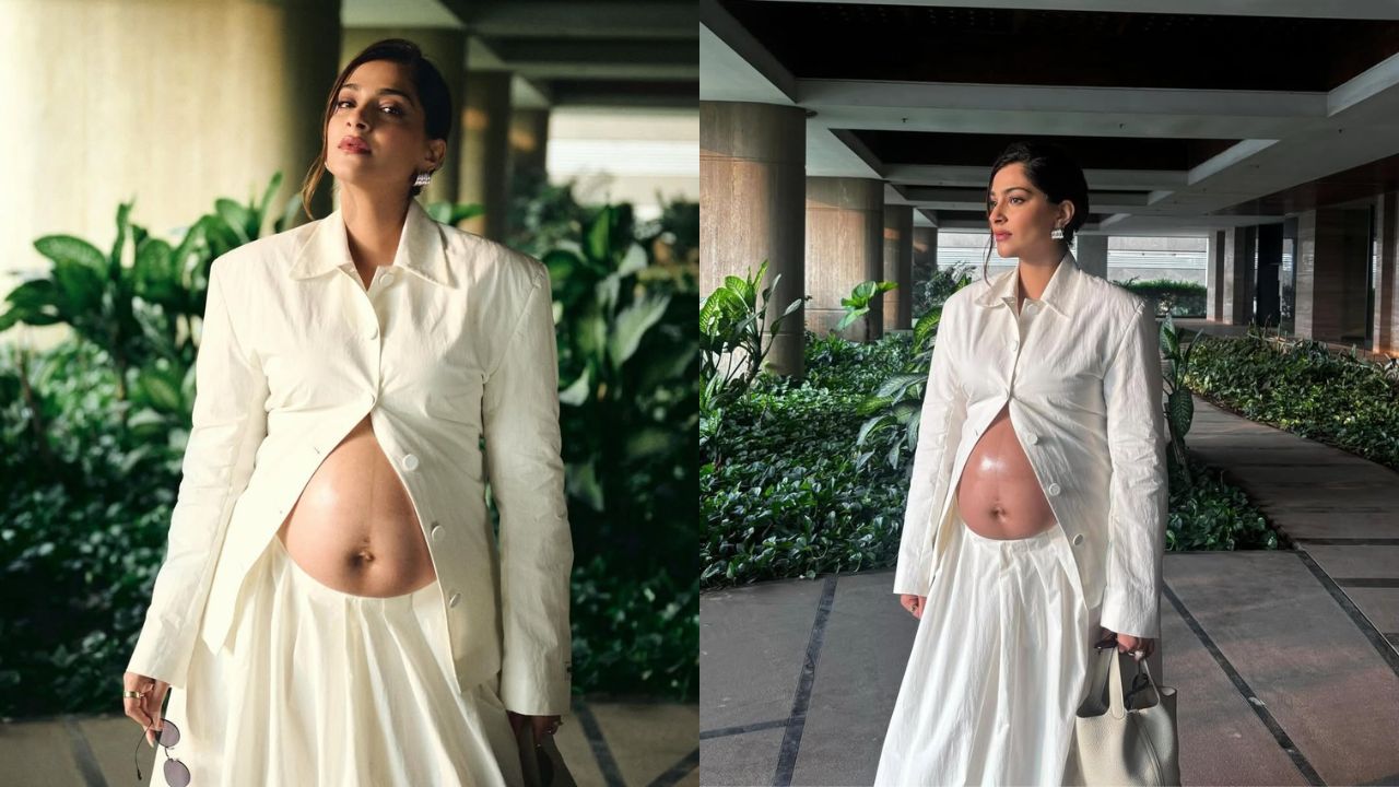 मीडिया रिपोर्ट्स के मुताबिक, सोनम कपूर करीब 6 महीने की प्रेग्नेंट हैं और माना जा रहा है कि वह मार्च 2026 के आसपास अपने दूसरे बच्चे को जन्म देंगी। कपूर और आहूजा परिवार इस खुशखबरी का बेसब्री से इंतजार कर रहे हैं। प्रेग्नेंसी के इस फेज में भी सोनम कपूर का स्टाइल गेम पूरी तरह ऑन पॉइंट है। (Img- Internet) मीडिया रिपोर्ट्स के मुताबिक, सोनम कपूर करीब 6 महीने की प्रेग्नेंट हैं और माना जा रहा है कि वह मार्च 2026 के आसपास अपने दूसरे बच्चे को जन्म देंगी। कपूर और आहूजा परिवार इस खुशखबरी का बेसब्री से इंतजार कर रहे हैं। प्रेग्नेंसी के इस फेज में भी सोनम कपूर का स्टाइल गेम पूरी तरह ऑन पॉइंट है। (Img- Internet)