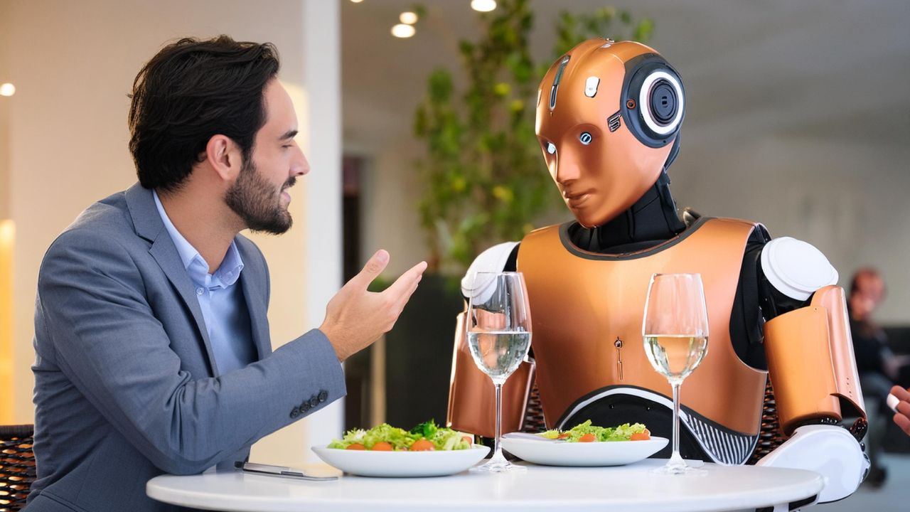 कैफे की ओपनिंग नाइट में पूरी जगह अकेले बैठे लोगों से भरी हुई थी। हर विजिटर के सामने स्क्रीन पर एनिमेटेड AI कैरेक्टर मौजूद थे। इसमें कुछ टेक और मीडिया इंडस्ट्री के लोग शामिल थे, जो देखना चाहते थे कि अनुभव कैसा रहेगा। (Img- Internet)