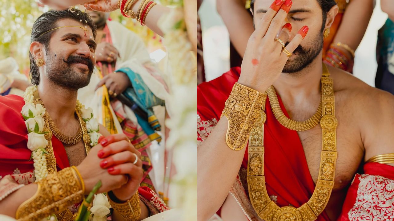 वहीं विजय देवरकोंडा ने भी शादी की तस्वीरें साझा कीं और अपनी भावनाएं व्यक्त कीं। उन्होंने लिखा कि एक दिन उन्हें एहसास हुआ कि वह रश्मिका के बिना नहीं रह सकते। उन्होंने कहा, “मैंने अपनी बेस्ट फ्रेंड को अपनी पत्नी बना लिया है।” उनका यह बयान फैंस के बीच खूब पसंद किया जा रहा है। (Img- Instagram)