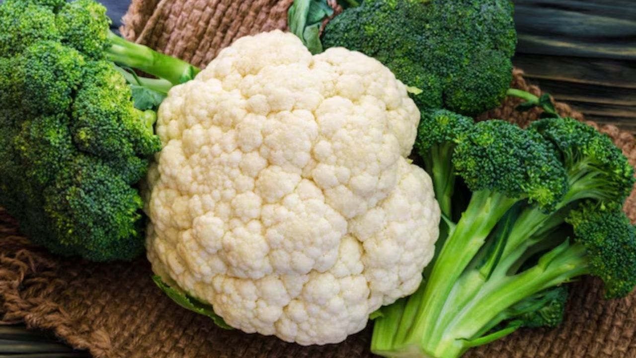 दूसरी ओर, फूलगोभी भी किसी से कम नहीं है। इसमें विटामिन A, E, K, B5, B6, मैग्नीशियम, कैल्शियम और जिंक मौजूद होते हैं। यह भी फाइबर और एंटीऑक्सीडेंट्स से भरपूर होती है। एक कप फूलगोभी में करीब 27 कैलोरी, 5.5 ग्राम कार्बोहाइड्रेट, 2 ग्राम फाइबर और 2 ग्राम प्रोटीन पाया जाता है। (Img: Google)