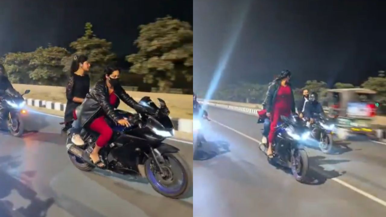 Viral Video: हाईवे पर लड़कियों ने किया ऐसा कारनामा, देखकर दंग रह गए लोग